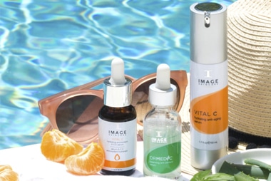 picture of image skincare products